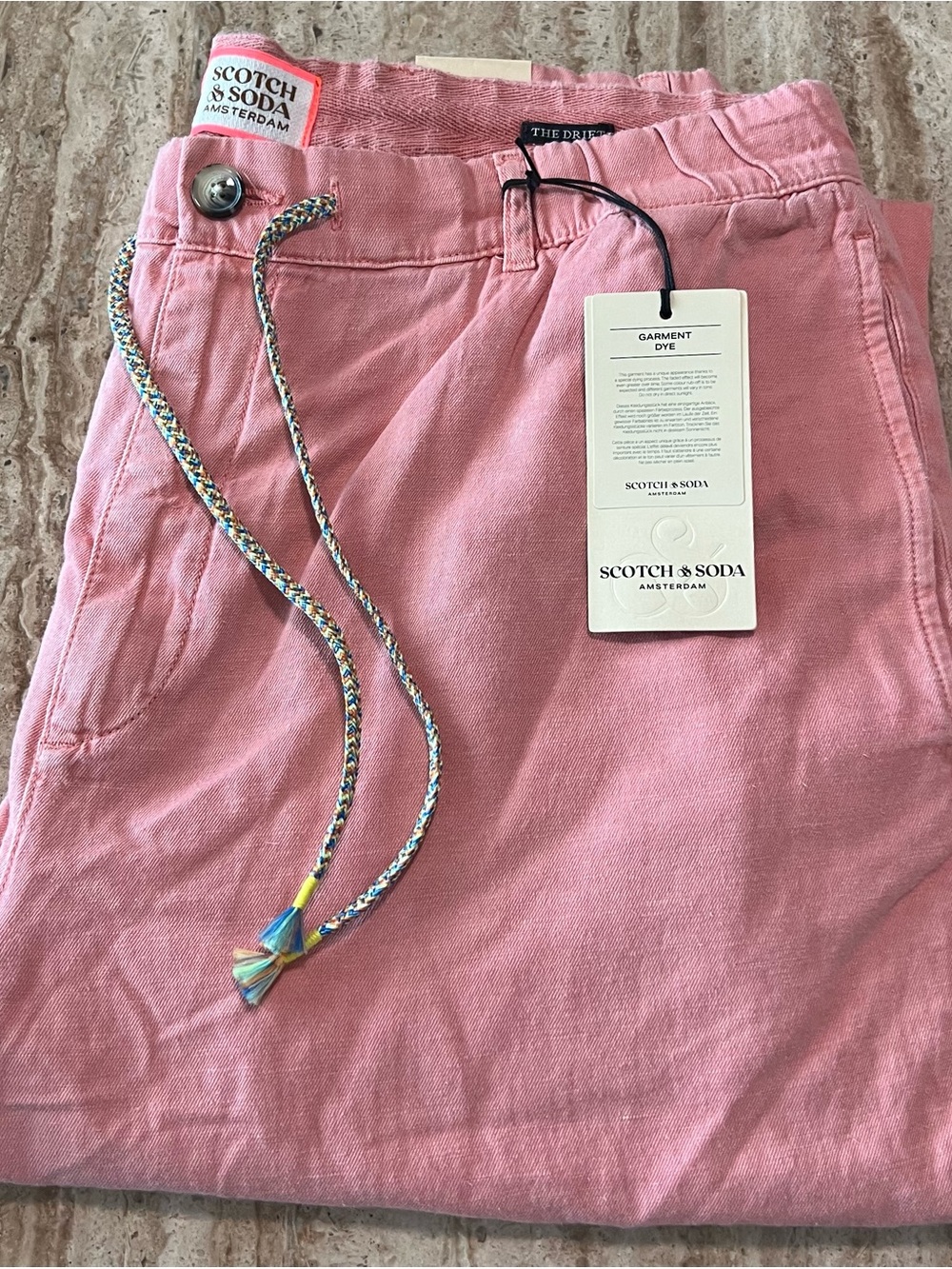 NWT: Scotch & Soda Salmon Color Men's Pants: XXL